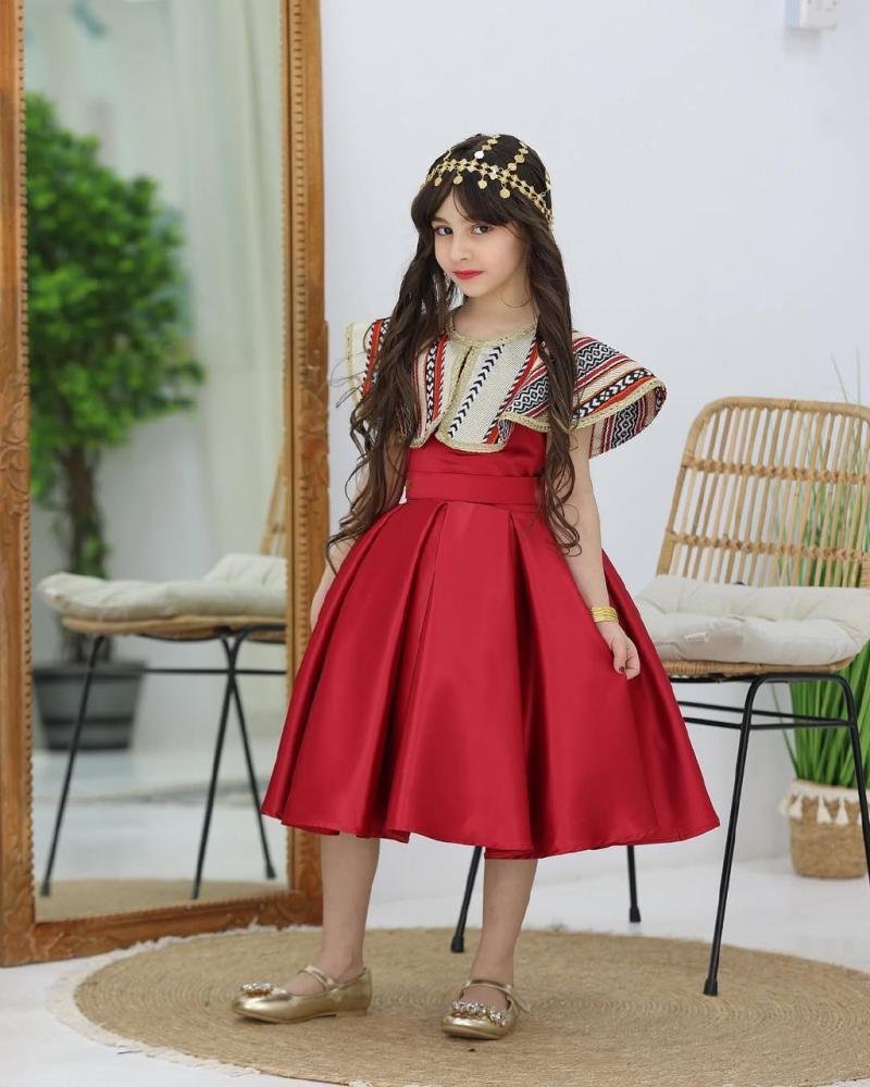 فستان بنقشه السدو